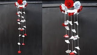 Розы Из Бумаги Своими Руками Diy Wind Chime With Paper Roses Paper Craft