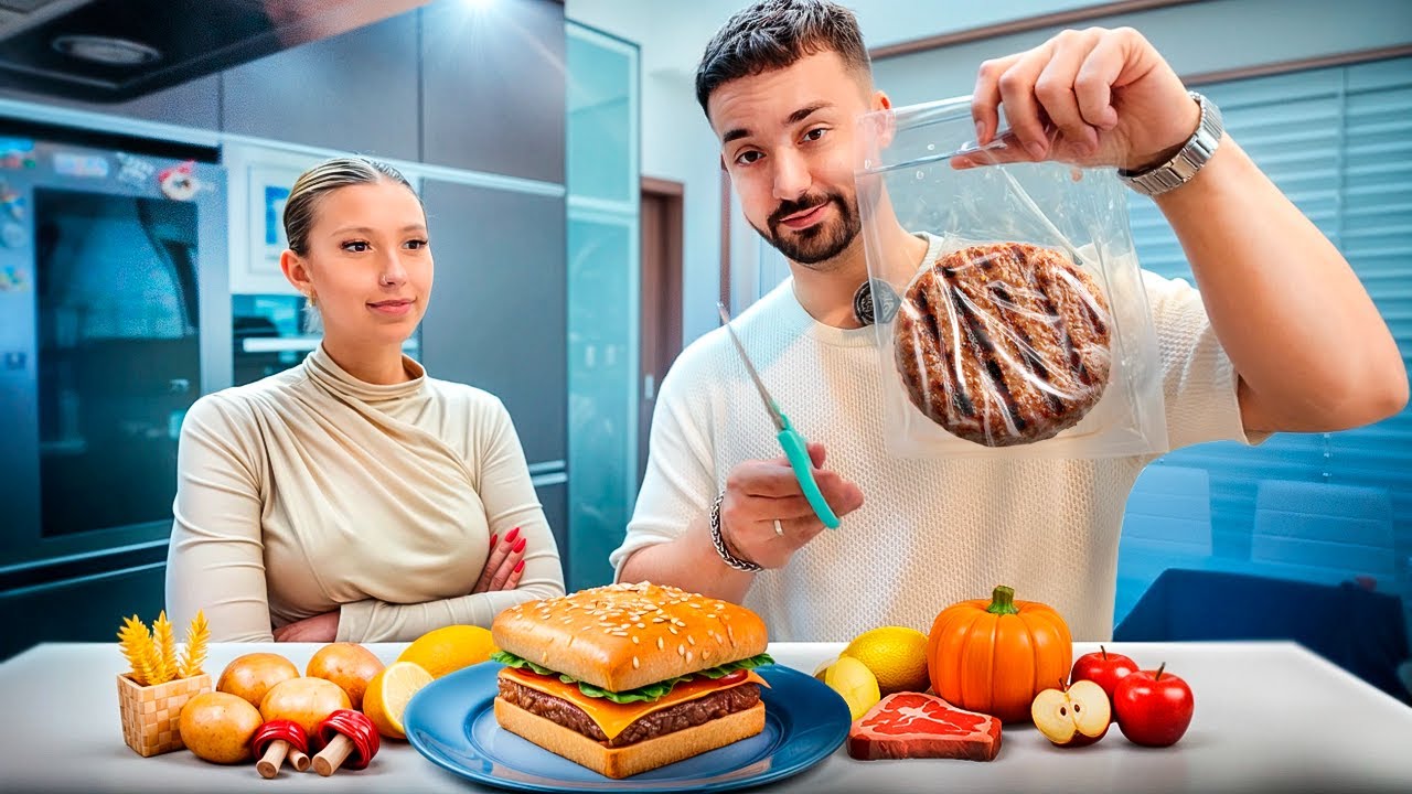 Fiz o HAMBÚRGUER do MINECRAFT na VIDA REAL !