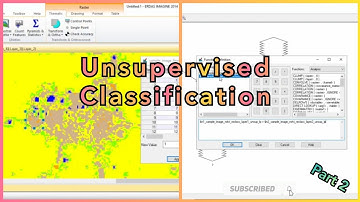 Erdas Tutorial 13 | Unsupervised Classification of Satellite Image | New Technique Better Output| P2
