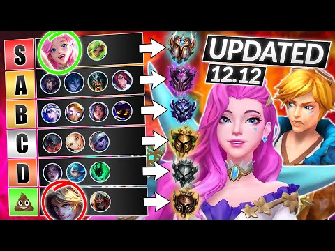 NEW Champions TIER LIST for Patch 12.10 - BEST and WORST of Every ROLE - LoL  Guide 