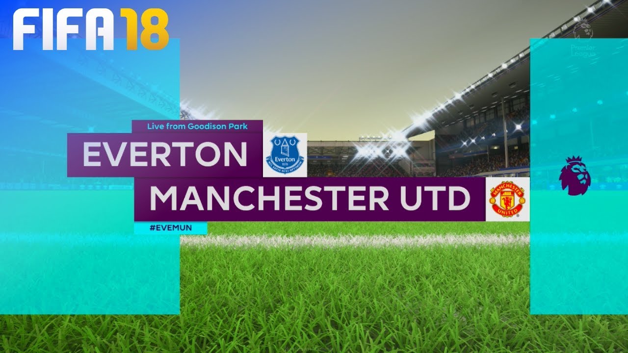 FIFA 18 - Everton vs. Manchester United @ Goodison Park