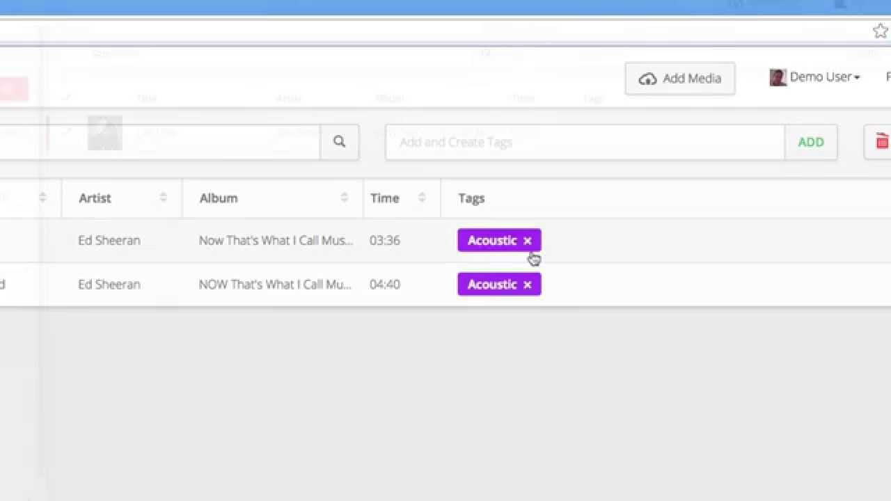 Managing Media within Radio.co YouTube
