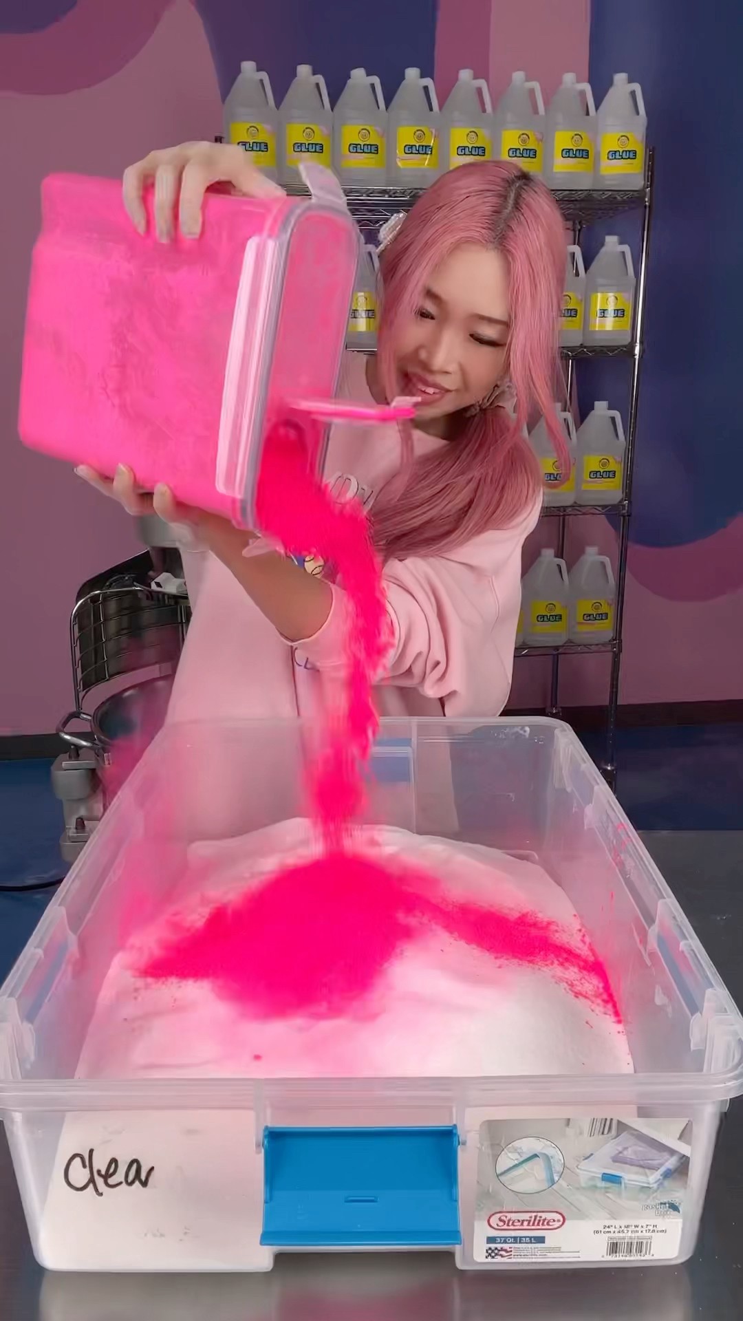 25 pounds of salt vs. slime