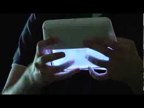 Grippity: первый в мире прозрачный планшет