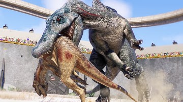 SPINOSAURUS vs EVERY HYBRID DINOSAUR - Jurassic World Evolution 2