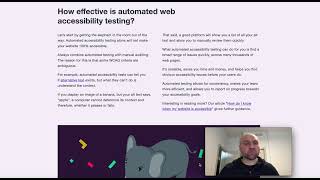 Unraveling Sales Copy for Automated Website Accessibility "Testing" (Scan)