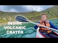 We Kayaked ALONE Inside a Volcano