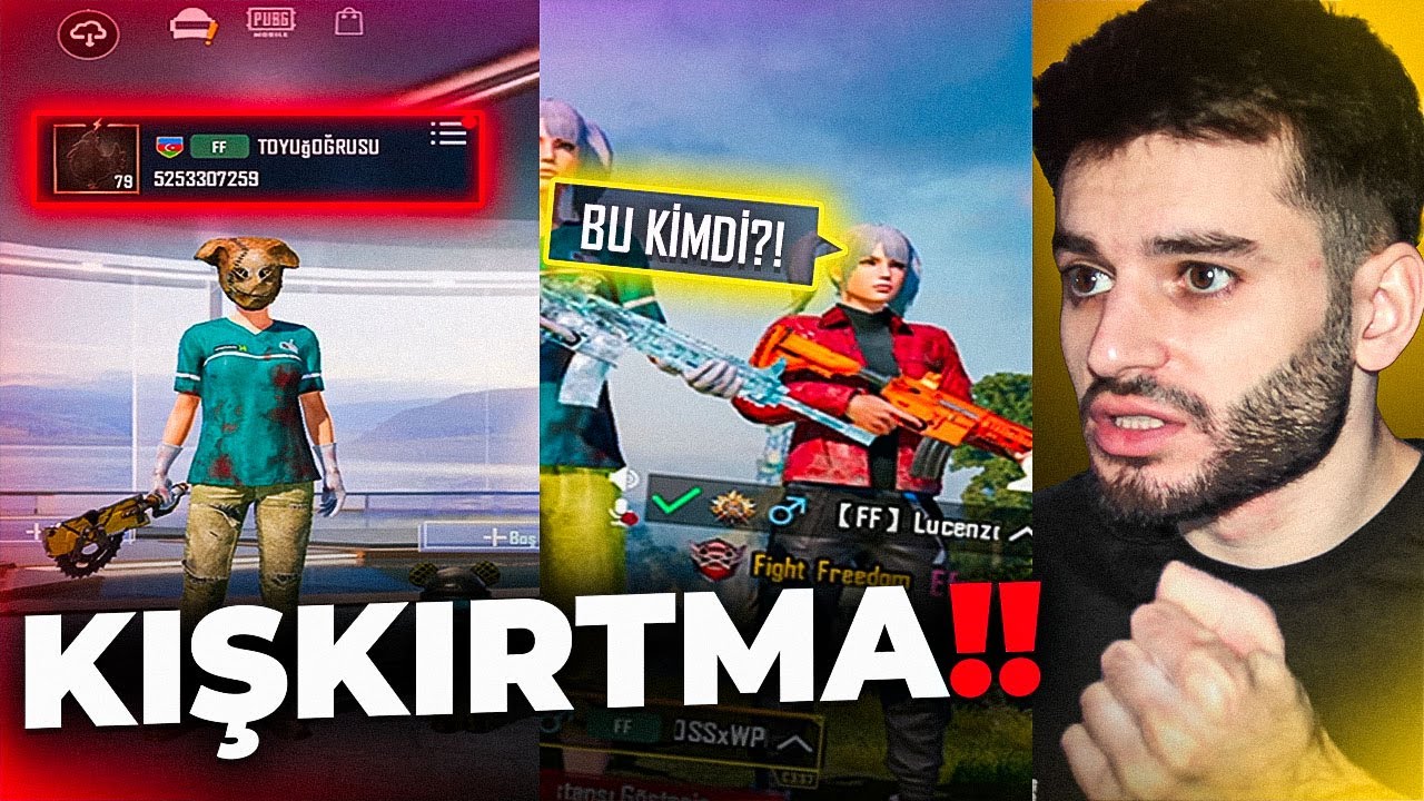KIŞKIRTMA ELEDİLER MENE!! 😡 DELİ OLDUMM!! | PUBG MOBILE