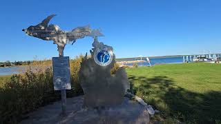 Sights And Sounds Along Highway 2 Lake Michigan Shoreline Upper Peninsula Michigan 