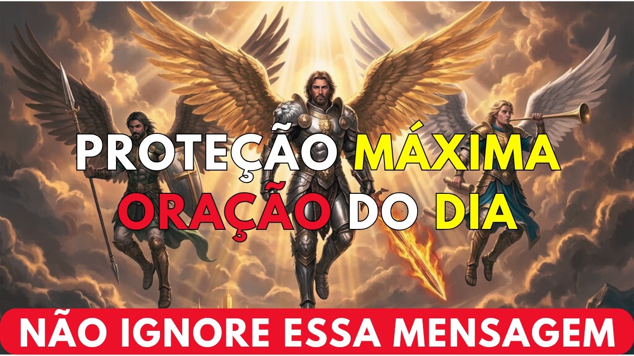 ✅ 🛡️ Oração Poderosa de Hoje | Proteção Total: São Miguel Corta Toda Maldição Sobre Você! ⚔️