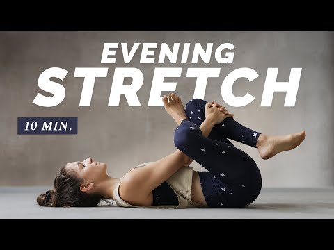 10 Minute Evening Stretch for Beginners | Better Sleep & Relaxation