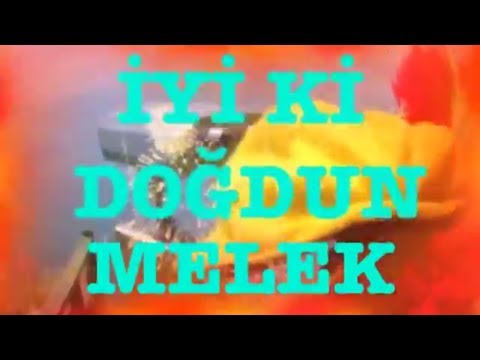 İyi ki Doğdun MELEK 2. KOMİK DOĞUM GÜNÜ MESAJI 🎂 *ABİDİN KUKLA*