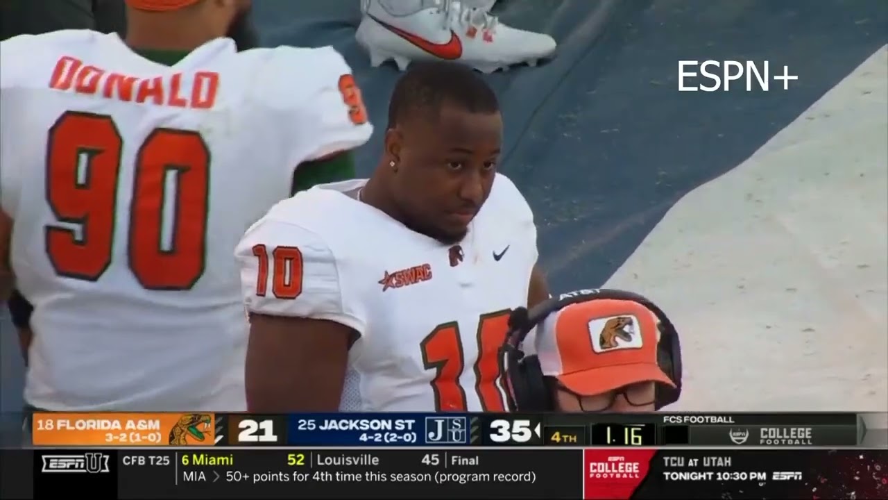 Jackson State Defense OVERWHELMS FAMU Quarterback in 4th Quarter