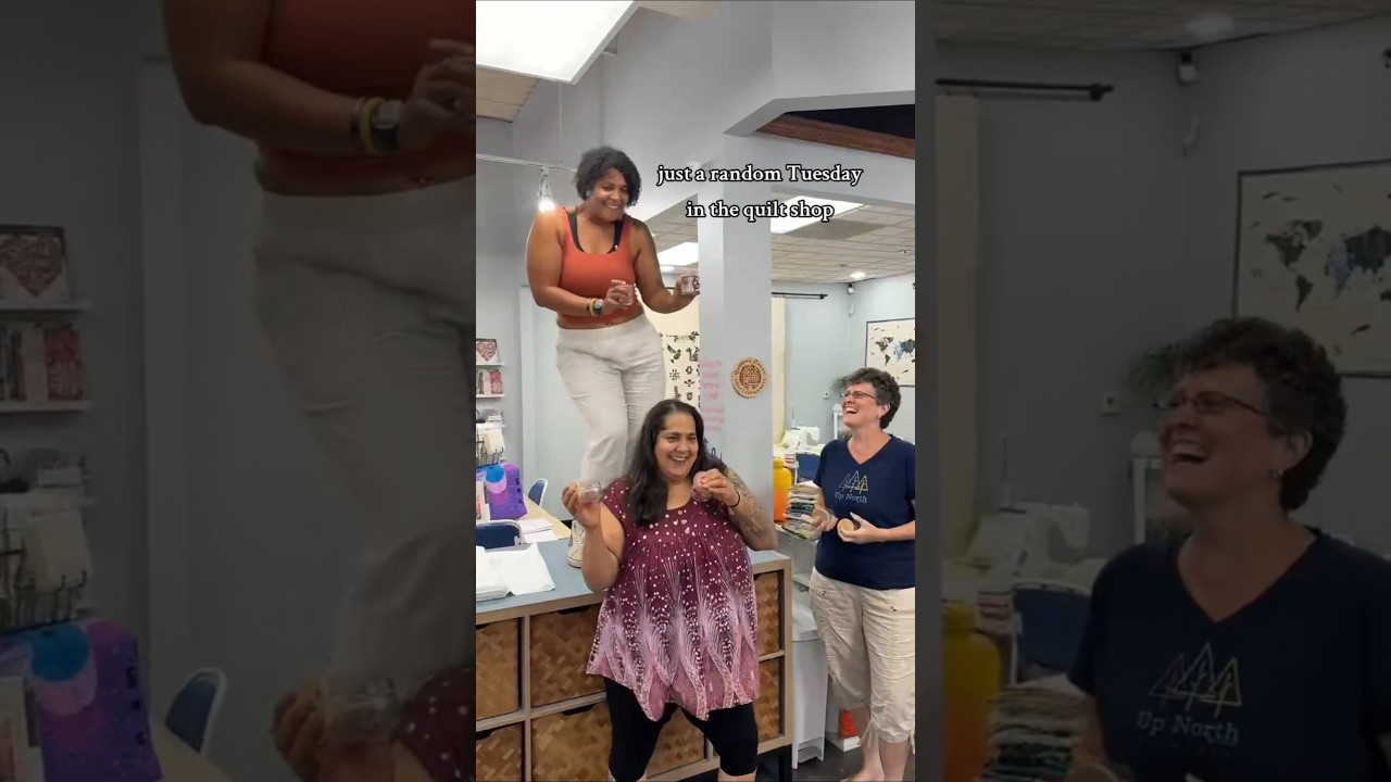 Quilt Shop Shenanigans 😂 