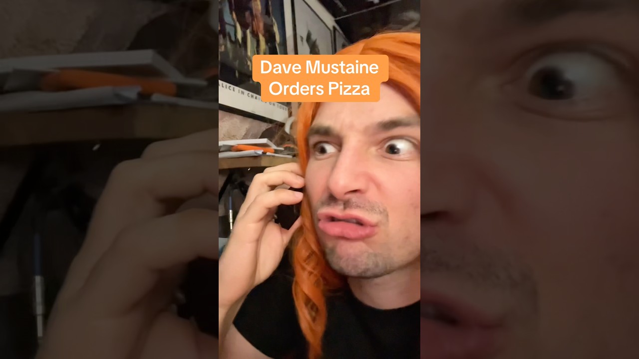 Where the metalheads at #funny #davemustaine #impression #mustardstain #comedy
