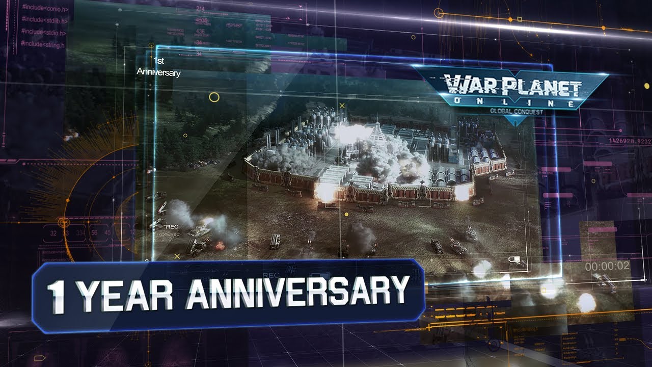 War Planet Online - One Year Together multiplayer master