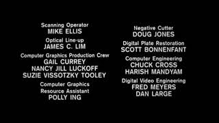 Jumanji 1995, Pg End Credits - Tv Slides Version