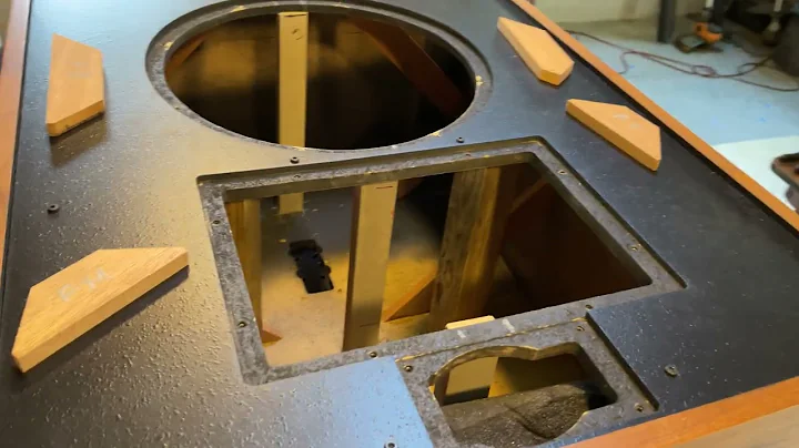 Klipsch Cornwall 4 update: Cabinet bracing and more Dynamat.