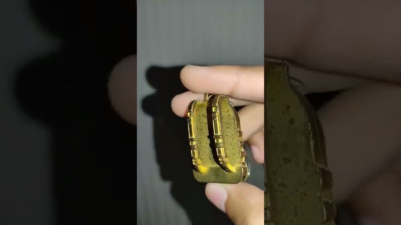 Pubg Small Bug Golden Keychain Official