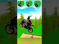 💥 bike challenge Indian bike driving 3d #shorts #indianbikedriving3d #gta #funk