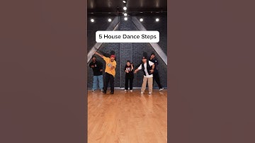 5 House Dance Steps You Should Try! #HouseDance #HouseMusic