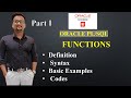 Functions in SQL | Functions in PL/SQL