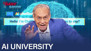 Lewis Black Rags on the State of Education and the Rise of ChatGPT University | The Daily Show