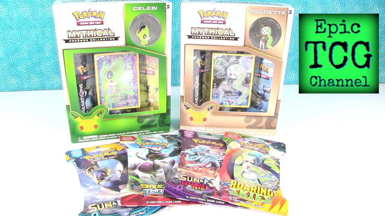 pokemon mythical collection card list Amazon.com: Pokemon Mythical Collection Victini : Toys & Games main image 1