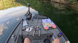 Tracker Panfish 17 - Minn Kota Terrova Drift Mode example #trackerboats #fishing #bassfishing