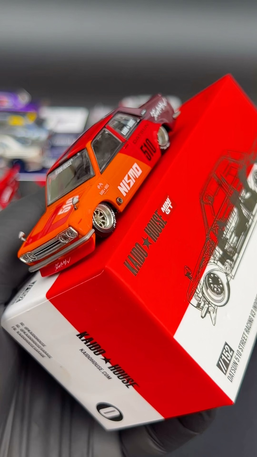 KAIDO HOUSE Datsun 510 Street Racing V3 🚗 Mini GT #automobile