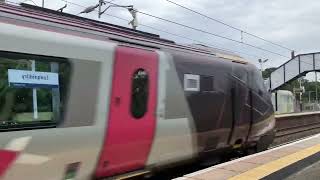 Class 221 Cross Country Super Voyagers passing Longniddry for Edinburgh Waverley