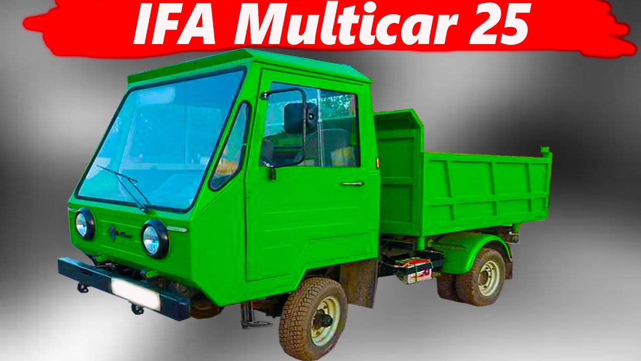 За что мы его любили? Король советских тротуаров IFA Multicar 25