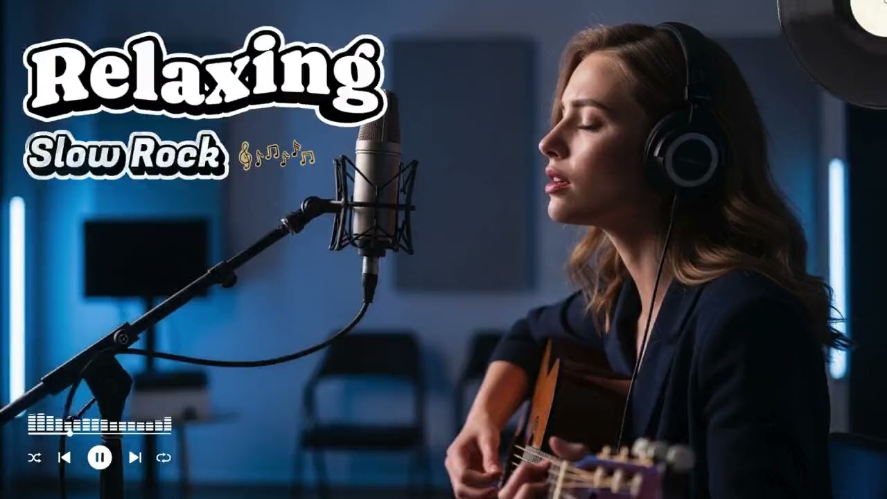 1 Hour Mellow Slow Rock – Gentle Rock Tunes for Stress Relief
