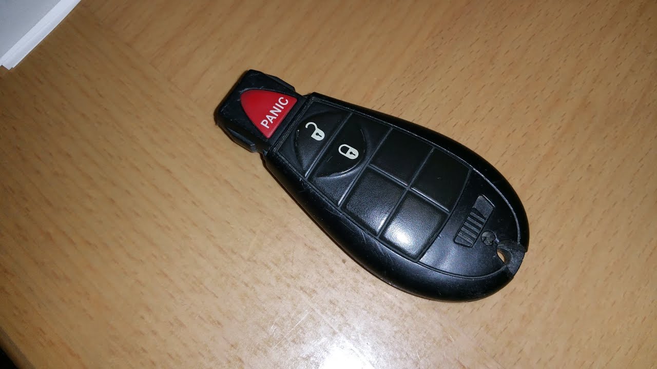 Dodge Key Fob Battery Replacement Grand Caravan YouTube