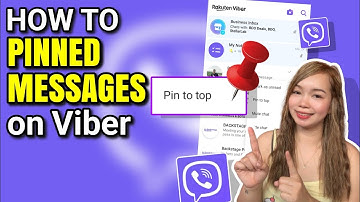 HOW TO PIN MESSAGES ON VIBER | Riencyll Cabile