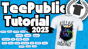 TeePublic Tutorial (2023) Tips for Niche Research, Design & Tags