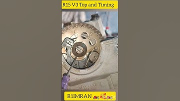 How To Yamaha R15 V3 Top and Timing Setting #bike #viral #shortvideo #r15 #yamahar15