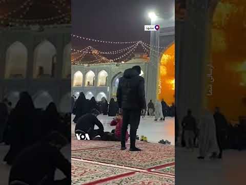ارسالی شما اعتراض به قطعی برق در ایران و روشنایی بیش از حد حرم امام هشتم شیعیان
