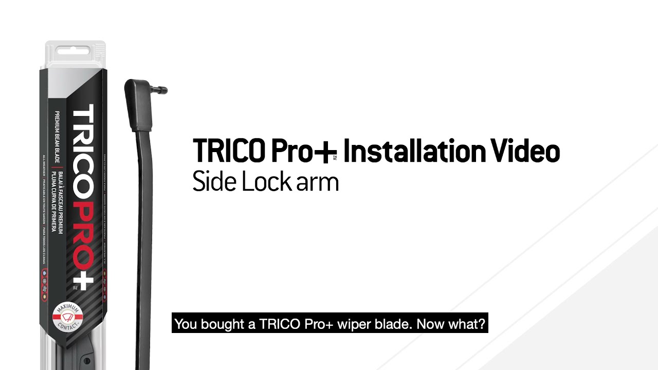 TRICO Pro+ Installation - Side Lock Arm (CC)