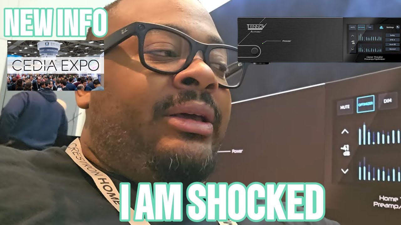 Trinnov altitude CI hands on CEDIA 2025 impression. 