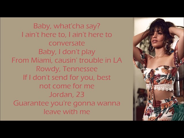 Camila Cabello ~ OMG ft. Quavo ~ Lyrics class=