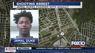 Jamal Dukes charged with shooting a man in Mobile