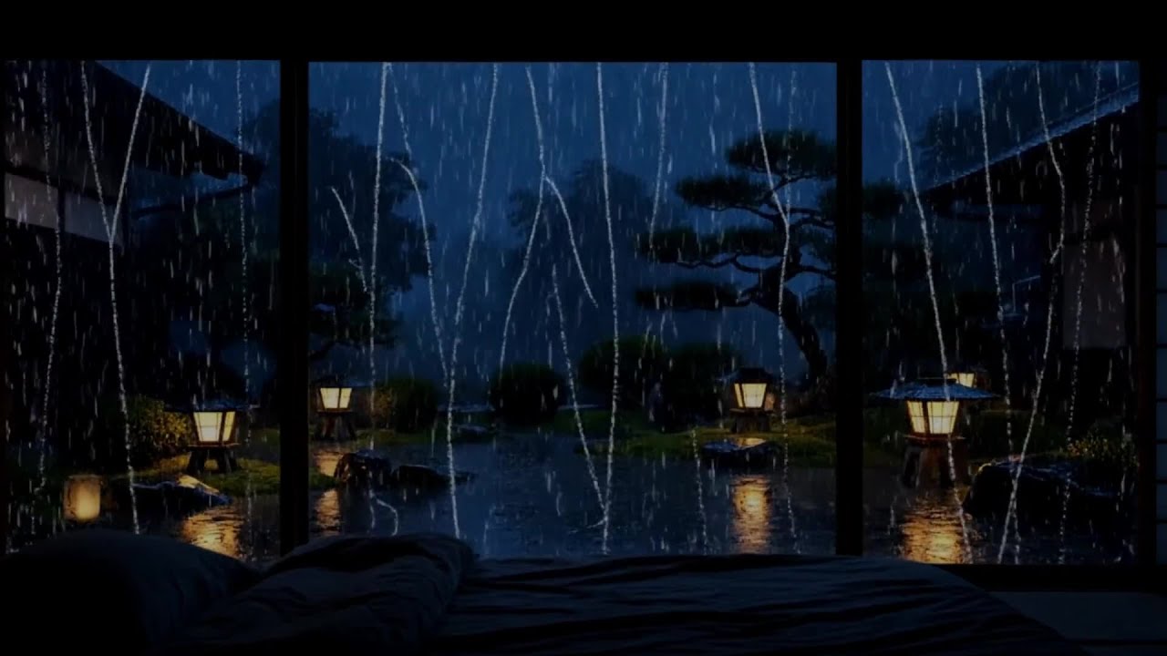 Pure Relaxation Rain Sounds and Soft Piano Music for Total Calm