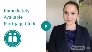 Immediately Available Mortgage/Property Law Clerk