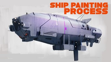 Sci-fi Ship Design Concept