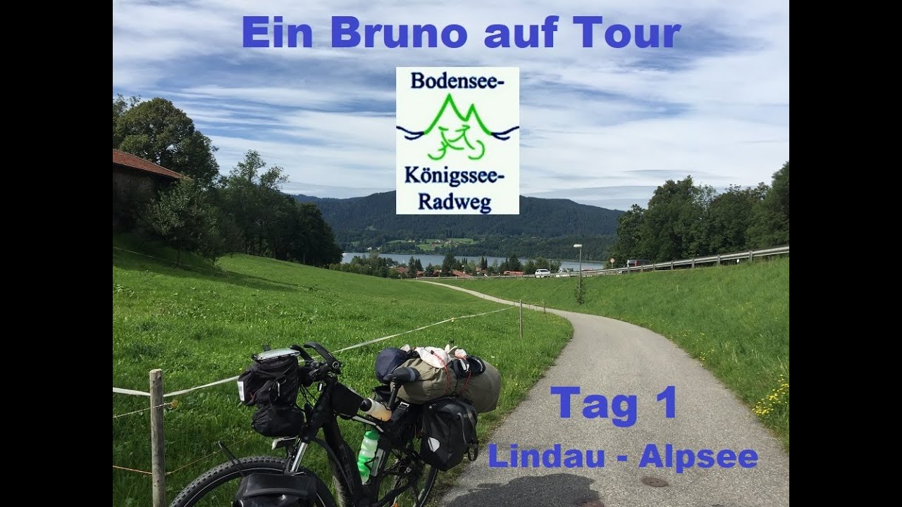 Bodensee - Königssee Radweg Tag 1