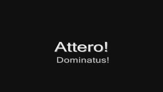 Sabaton - Attero Dominatus (lyrics) HD chords