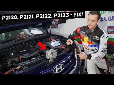 HYUNDAI SONATA CODE P2120 P2121 P2122 P2123 Engine Light On FIX