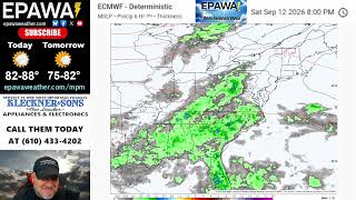 Thursday September 10th, 2026 video forecast