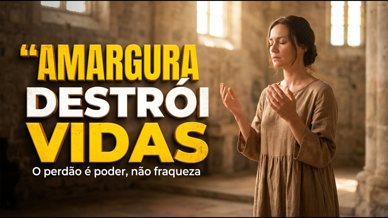 A AMARGURA Está Destruindo Sua Vida? Descubra o Poder Libertador do Perdão Bíblico
